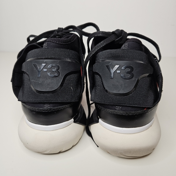 Adidas Y-3 Qasa High Red Black Men's Size 8.5 - Picture 5 of 9